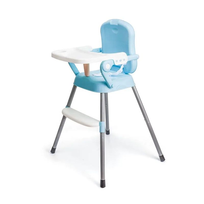 KIDSHOP - Silla Comedor Bebe 3 en1 Portatil Kidshop Baby XD-1 AZUL