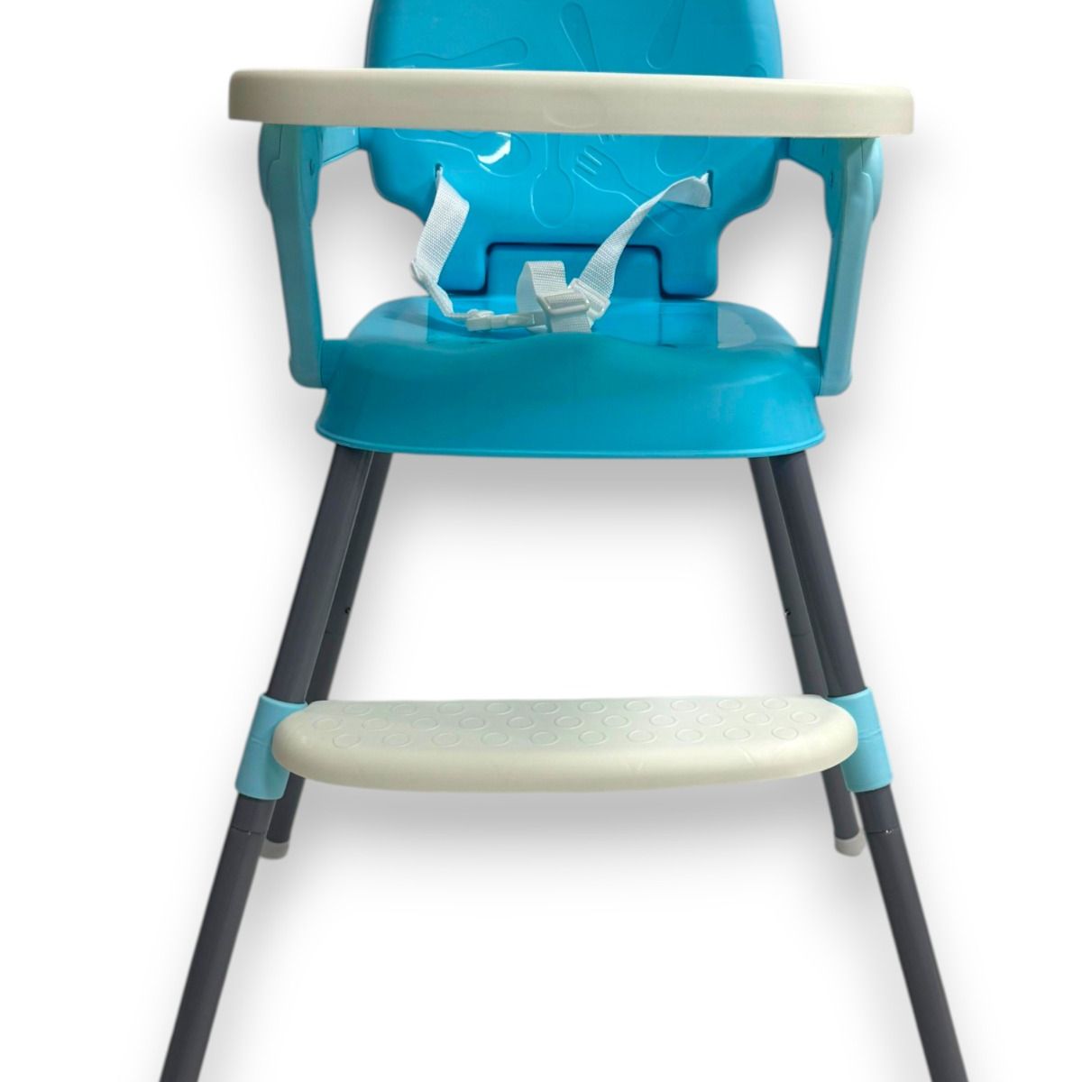 KIDSHOP - Silla Comedor Bebe 3 En 1 Portatil XD-1 Azul