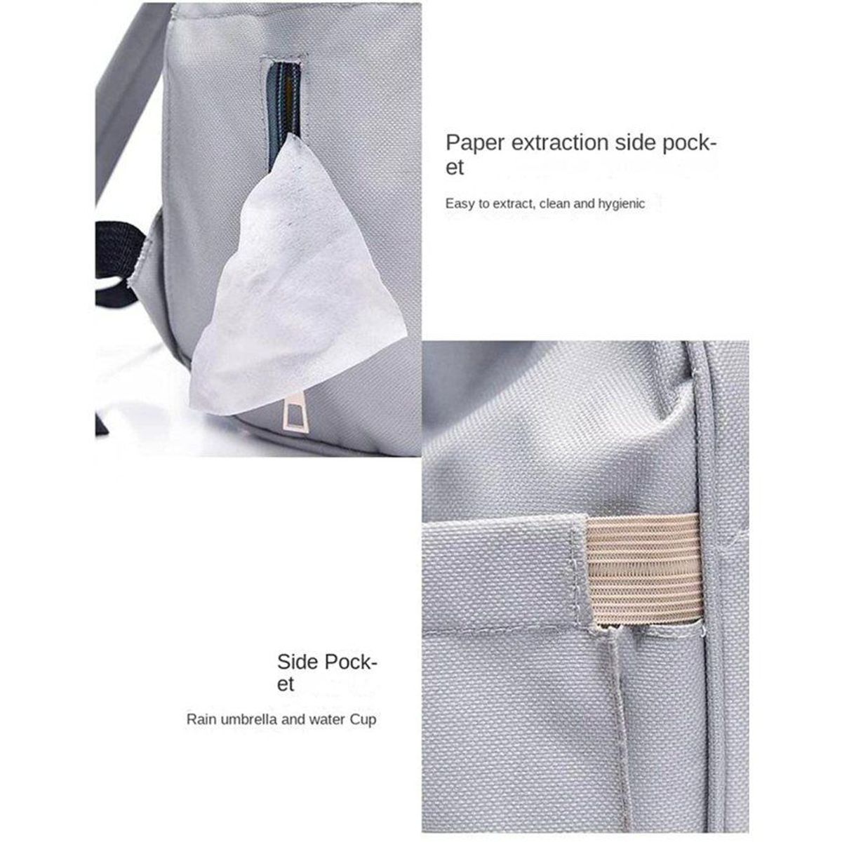 KIDSHOP - Bolso Pañalera Bebe Tipo Morral Nuevo Diseño Osito 1402Verde