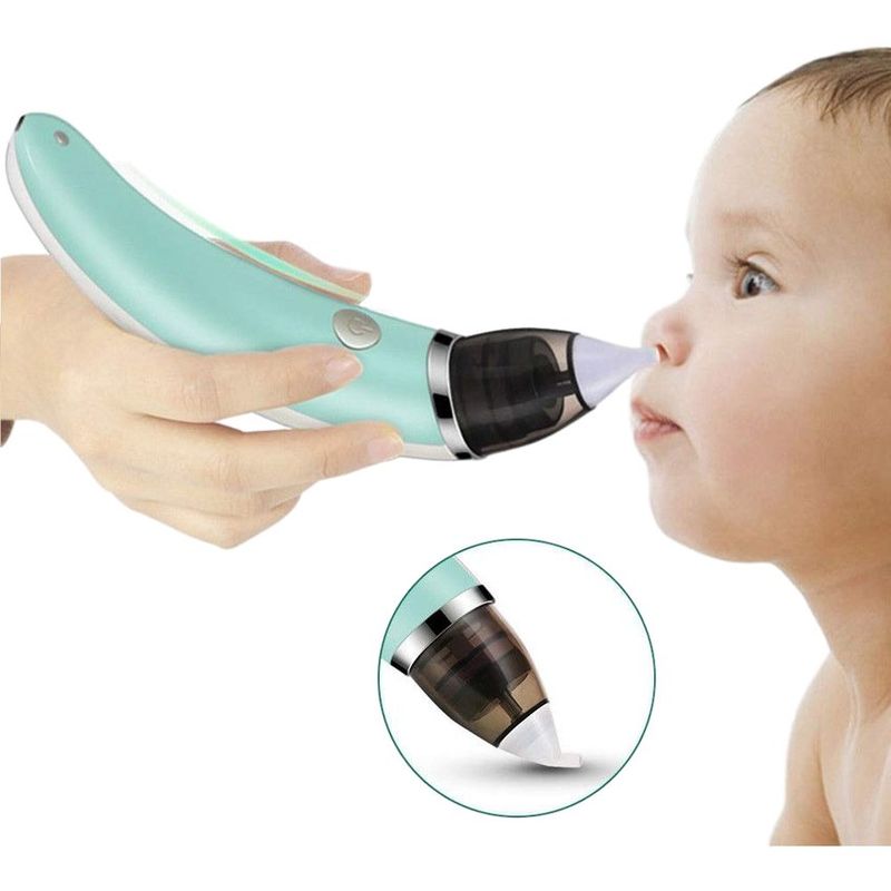 KIDSHOP - Aspirador Nasal Electrico Para Bebes Azul