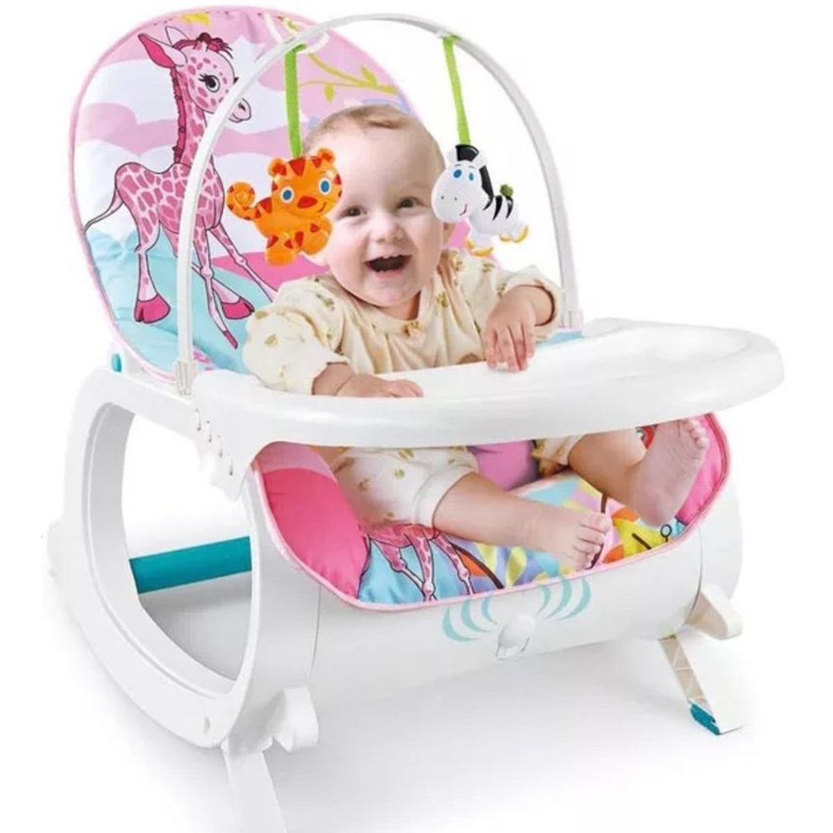 KIDSHOP - Silla Vibradora Crece Conmigo Comedor 7188 SELVA NINA