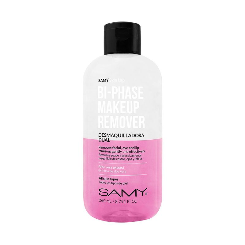 SAMY COSMETICS - Desmaquillante Dual Samy Cosmetics para Todo tipo de piel 260 ml