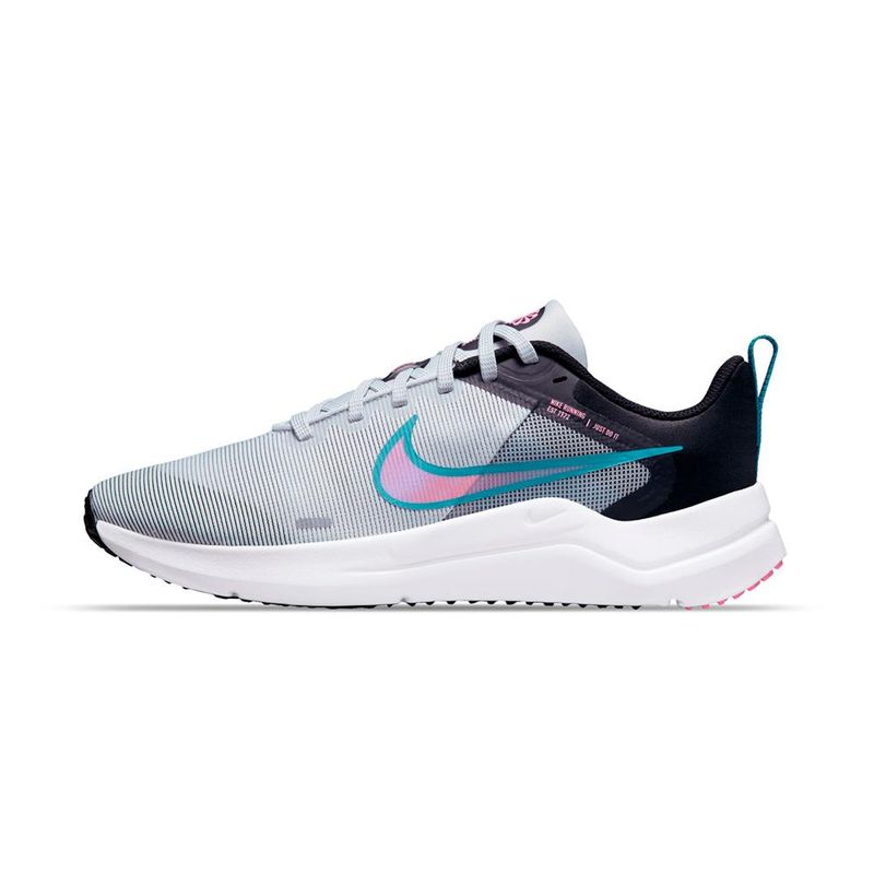 NIKE - Tenis Nike Downshifter 12 Mujer-Gris/Negro