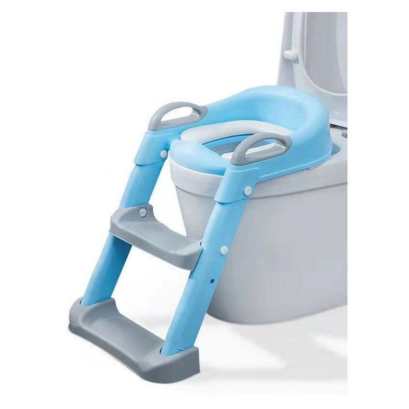 KIDSHOP - Escalera Baño Entrenamiento Inodoro Niños AZUL