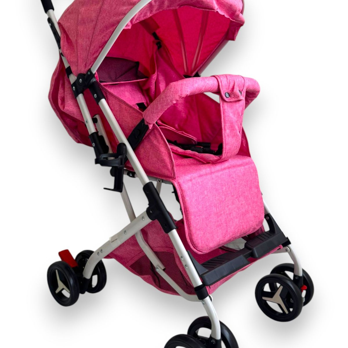 KIDSHOP - Coche Paseador Tipo Maleta + Toldillo PD-6609-2-RS