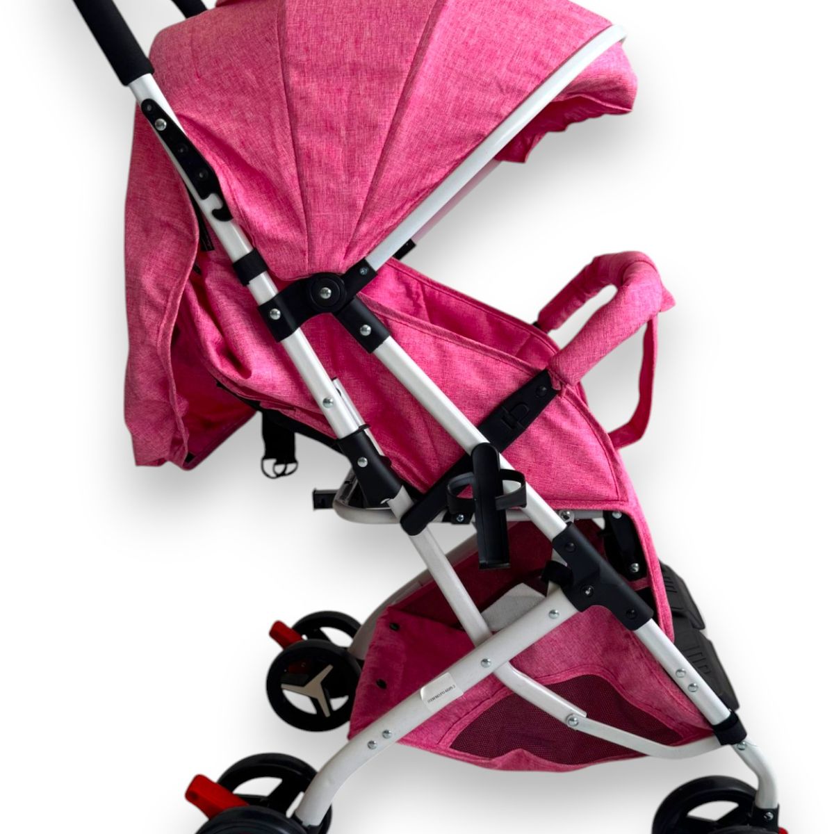 KIDSHOP - Coche Paseador Tipo Maleta + Toldillo PD-6609-2-RS
