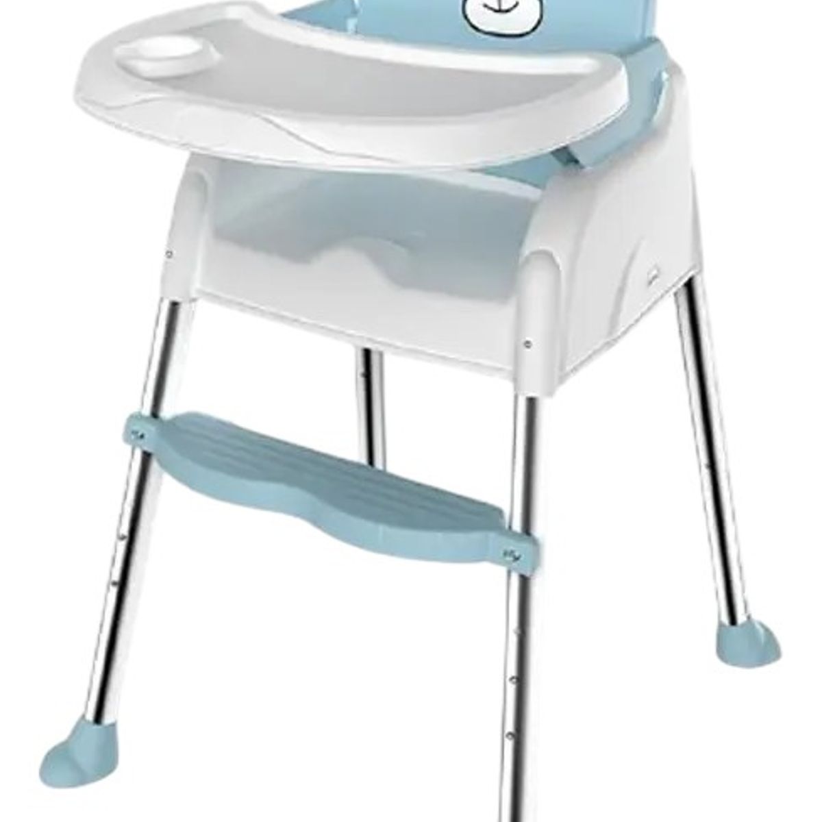 KIDSHOP - Silla Comedor Para Bebe Multifuncional 5 En 1 Bz-506 AZUL