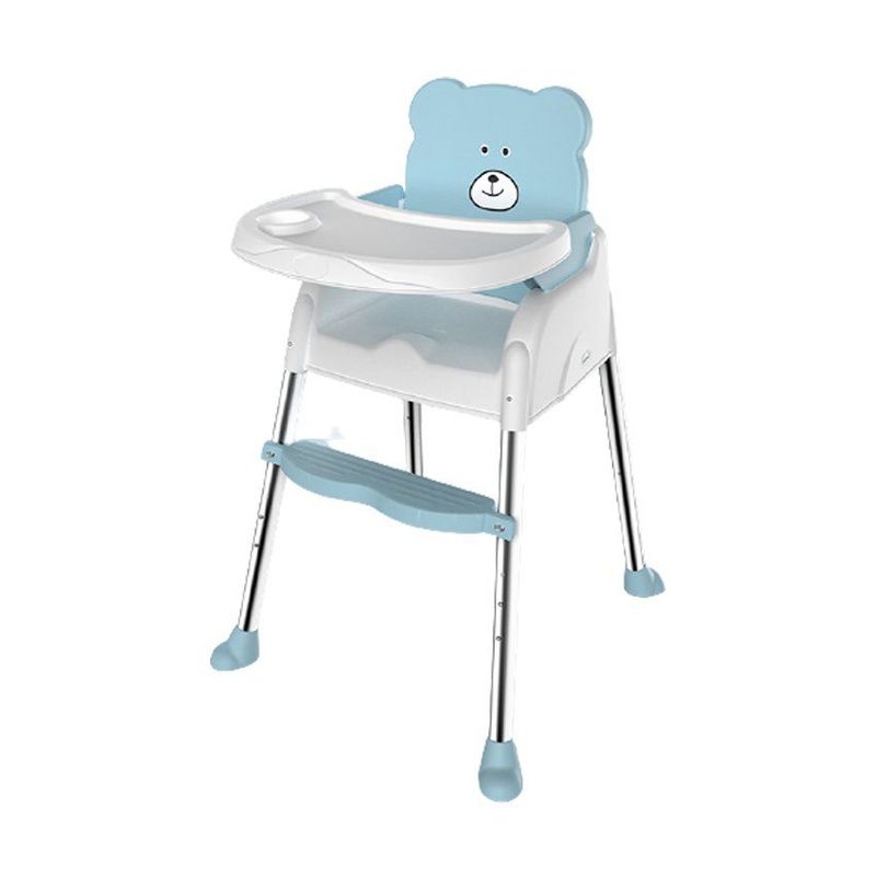 KIDSHOP - Silla Comedor Para Bebe Multifuncional 5 En 1 Bz-506 AZUL