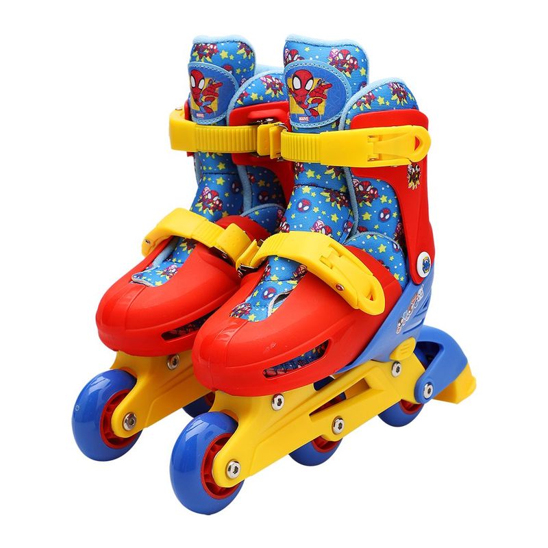SPIDEY - Patines de 3 Ruedas 2en1 Niño Principiante Spidey T. S 31-34_.