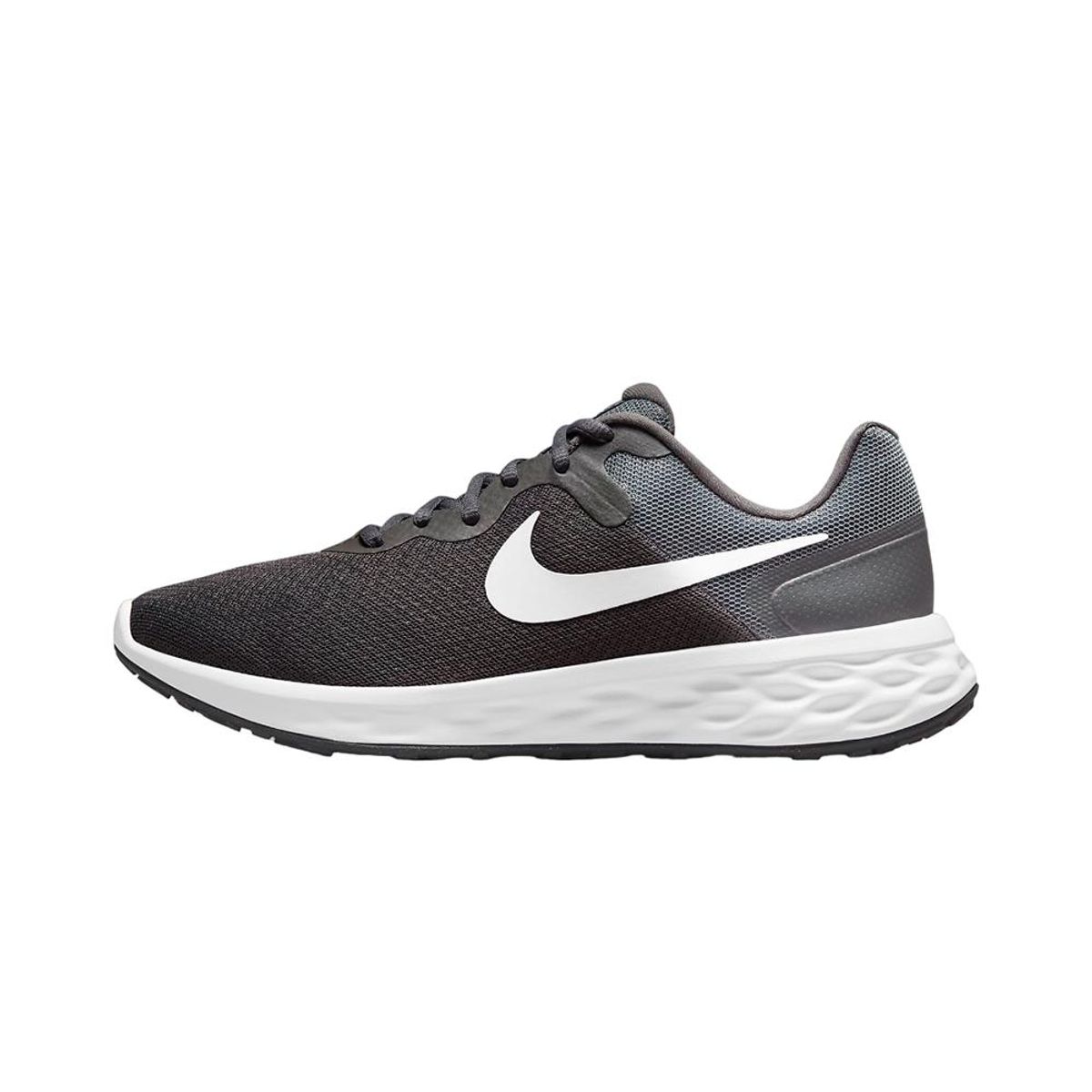 NIKE - Tenis Nike Revolution 6 Running-Gris Oscuro