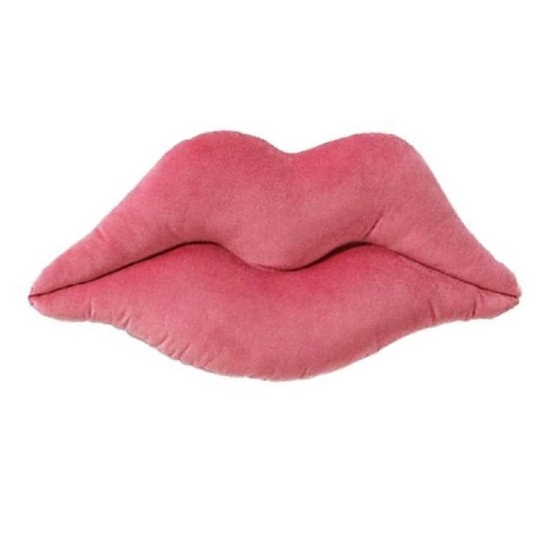 BANZAY - Cojin Labios Beso Suave - Fucsia