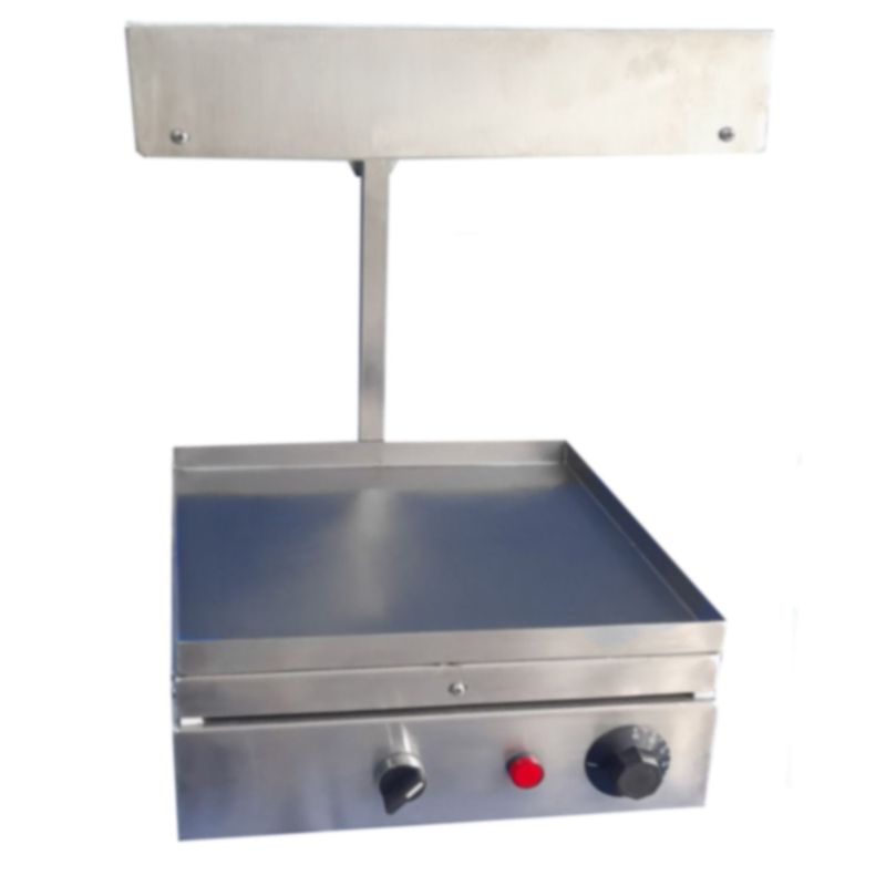 GENERICO - PLANCHA CON CAMPANA DE CALENTAMIENTO ELECTRICA INOX