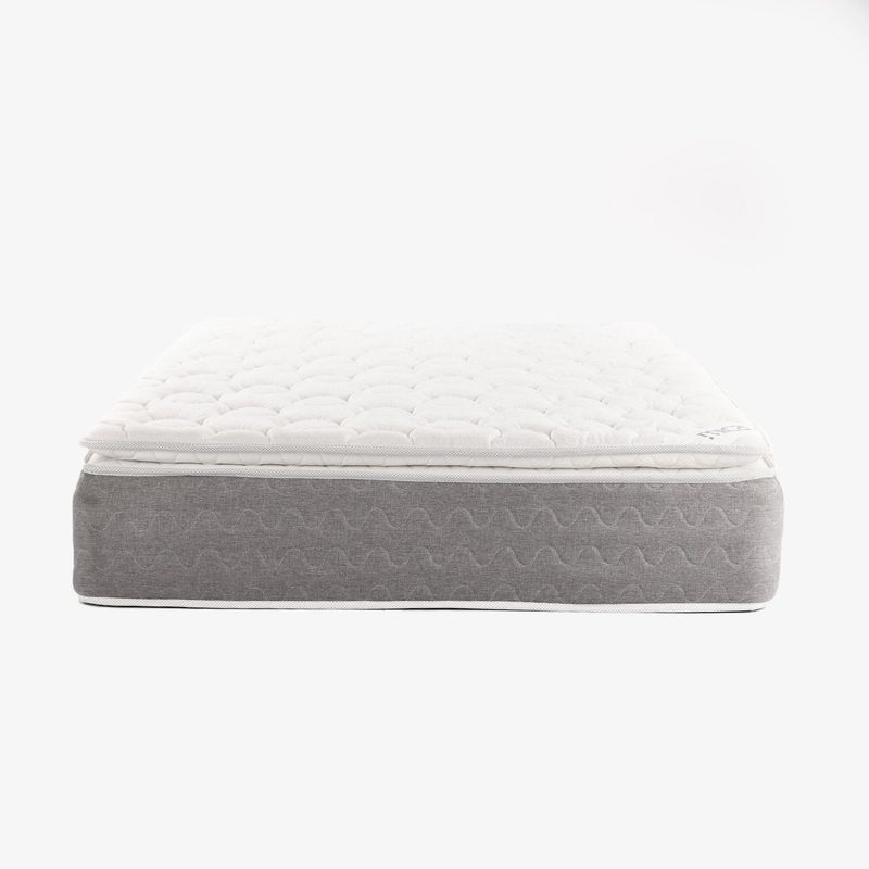MICA - Colchón Queen Firmeza Suave Ortopédico Resortado con Pillow Milán 160 x 190 cm Mica