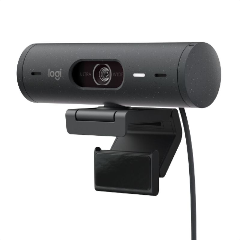 LOGITECH - Cámara Web Full Hd Logitech Brio 500 / Rightlight 4 Con Hdr NEGRO