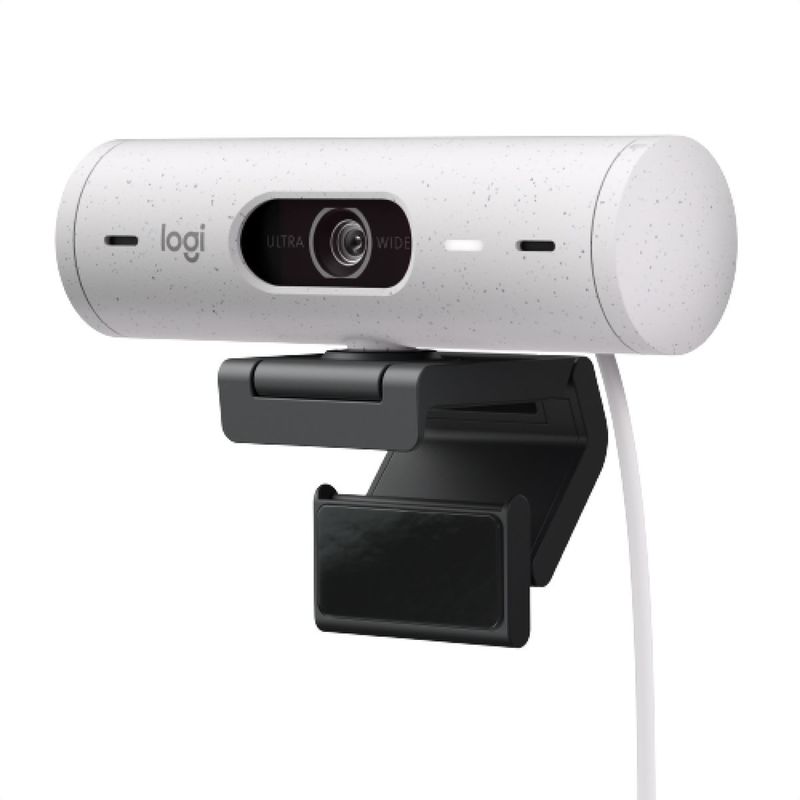 LOGITECH - Cámara Web Full Hd Logitech Brio 500 / Rightlight 4 Con Hdr BLANCO