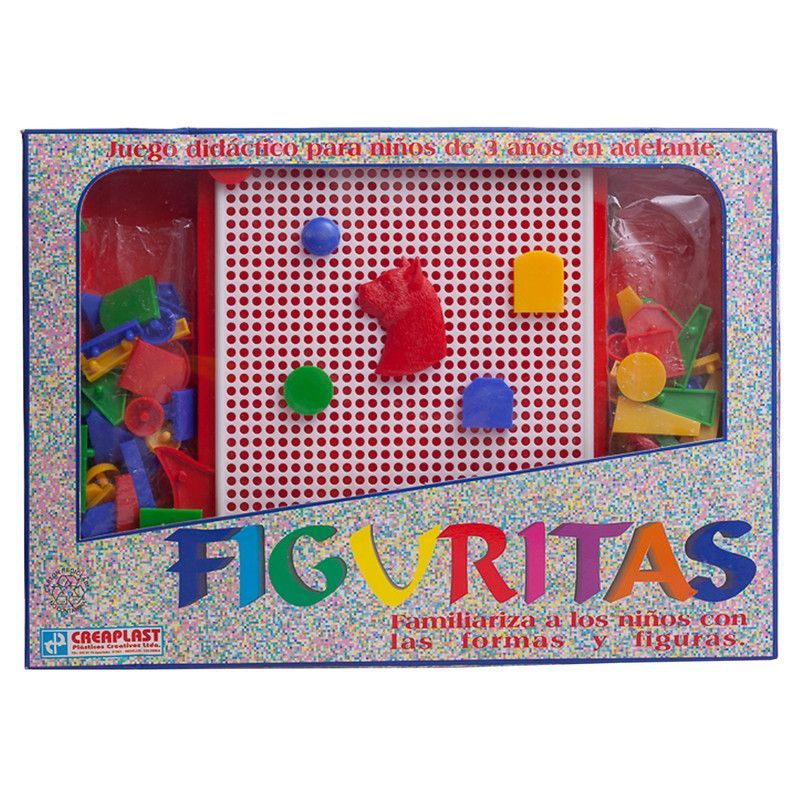 CREAPLAST - Rompecabezas Figuritas x75 Creaplast - Multicolor