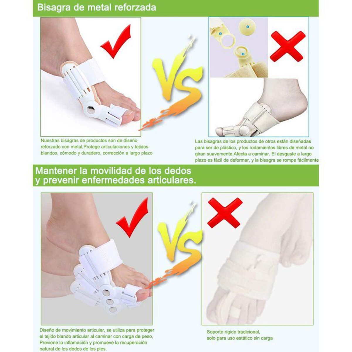 KIDSHOP - Corrector de Juanetes X2 Unidades G02