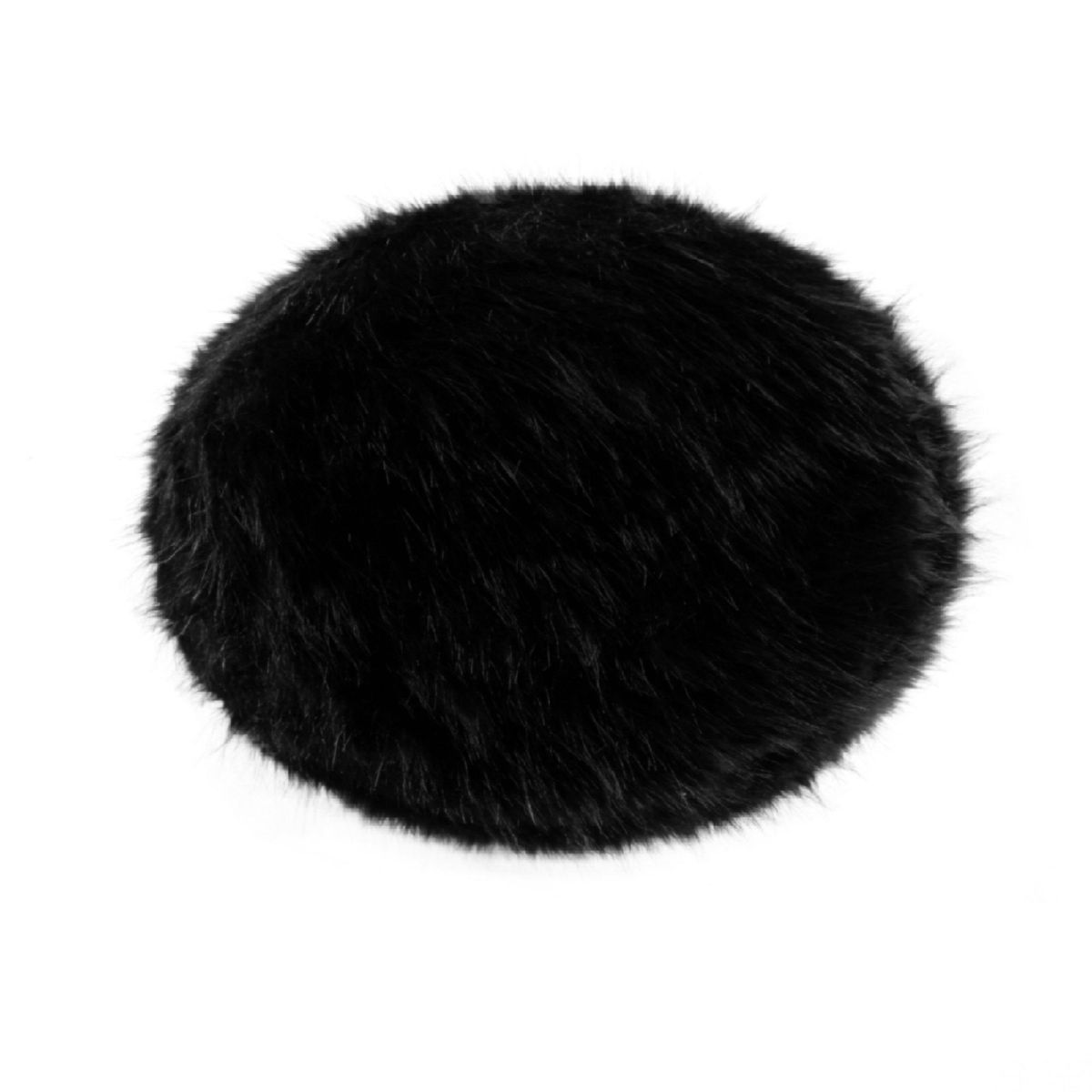 BANZAY - Cojin en Peluche para Silla Eames kit x4 - Negro