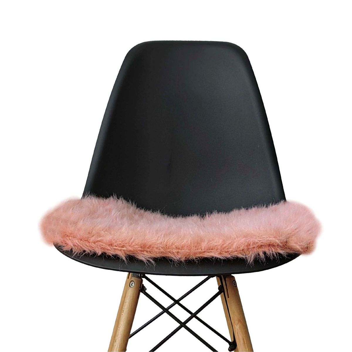 BANZAY - Cojin en Peluche para Silla Eames kit x4 - Palo de Rosa