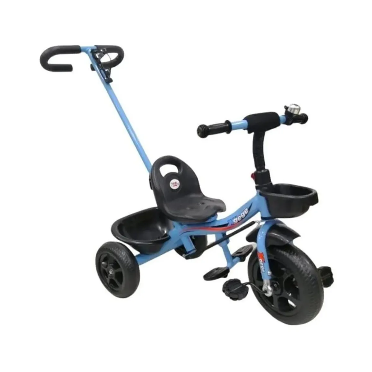 KIDSHOP - Triciclo Paseador Con Guía Para Bebe Original 6065-AZ