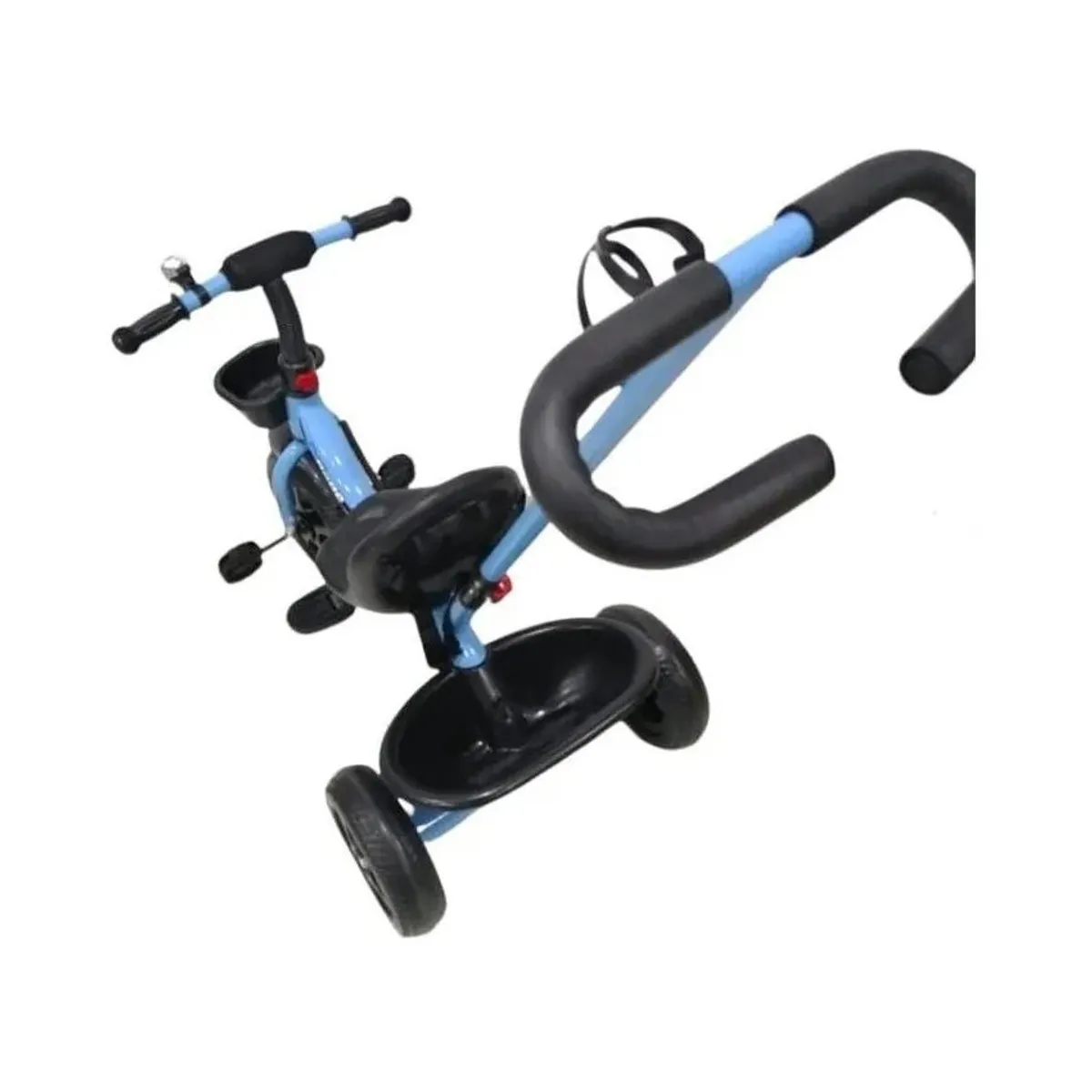 KIDSHOP - Triciclo Paseador Con Guía Para Bebe Original 6065-AZ