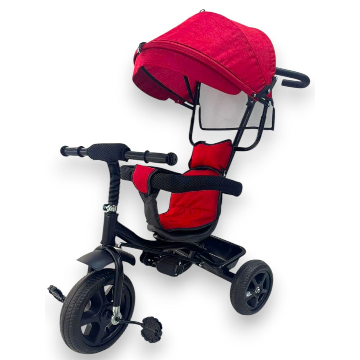 KIDSHOP - Triciclo Paseador Con Guía 6041-RJ