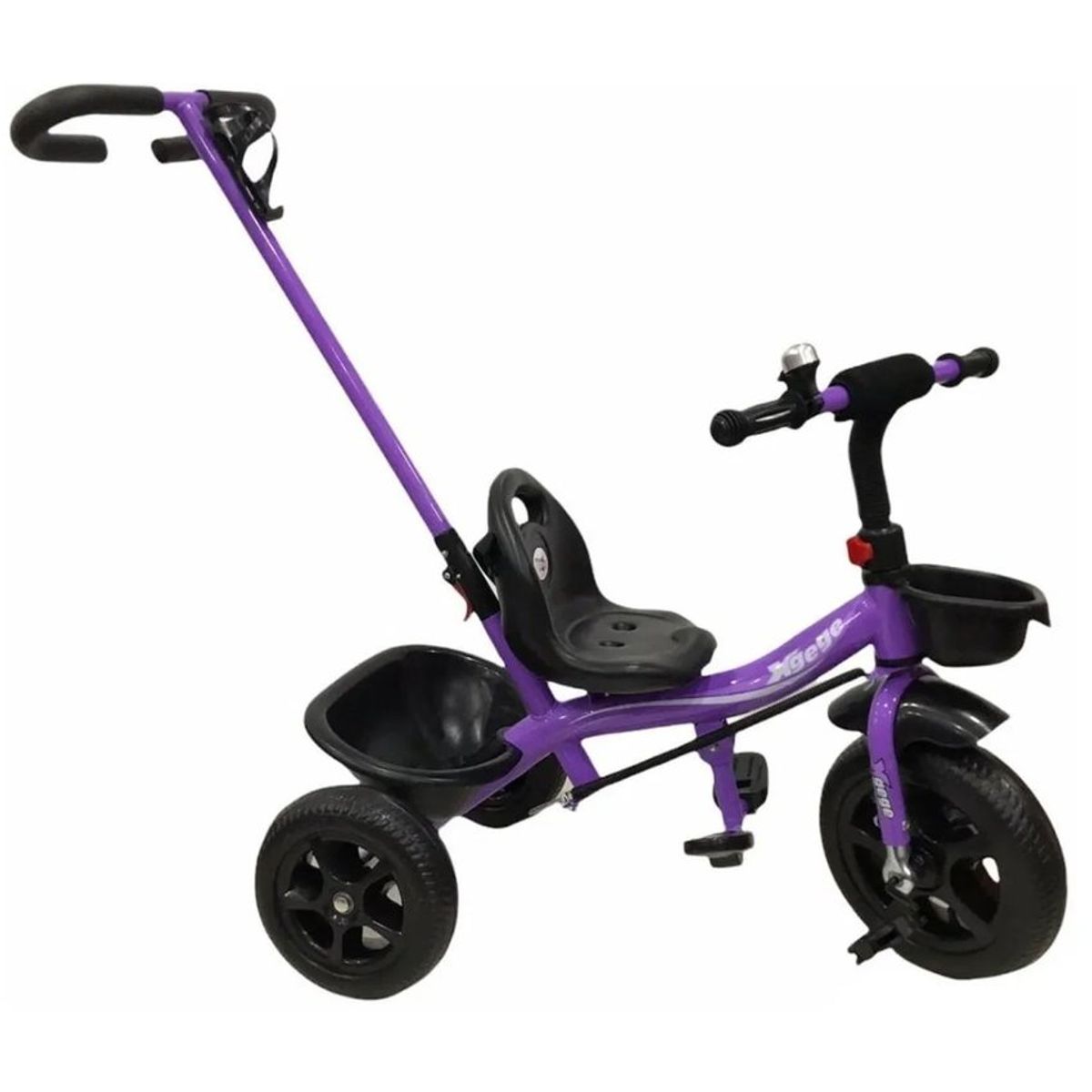 KIDSHOP - Triciclo Paseador Con Guía Para Bebe 6065-RS