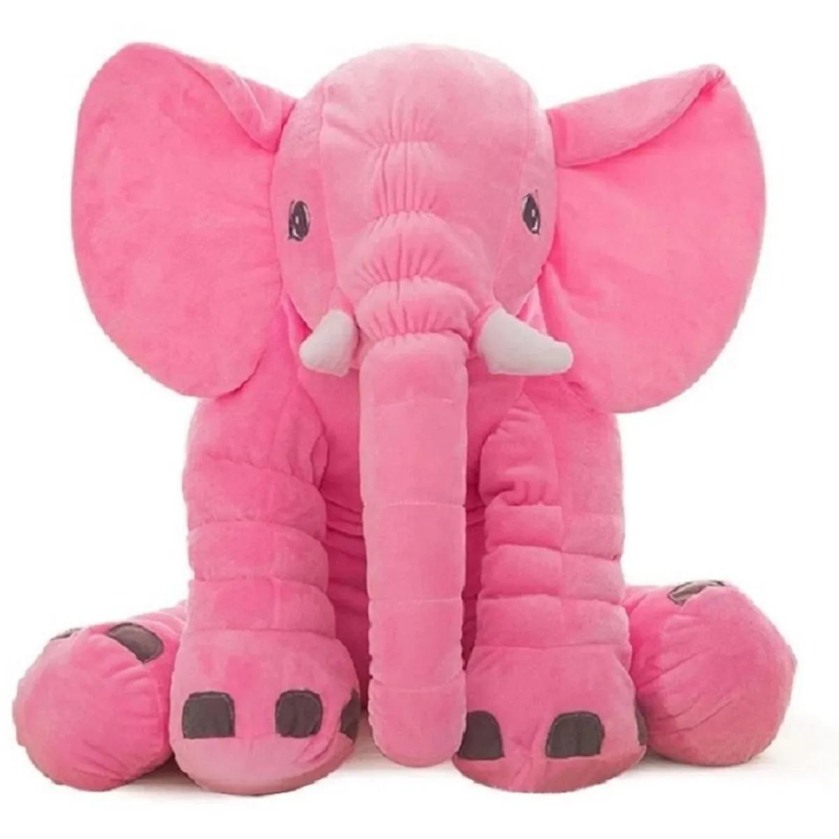 KIDSHOP - Peluche Elefante rosado Bebe Almohada Gigante 60 Cm XS01AZ