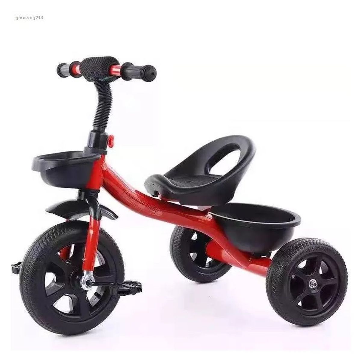 KIDSHOP - Triciclo Paseador Con Guía Para Bebe 6065-RJ