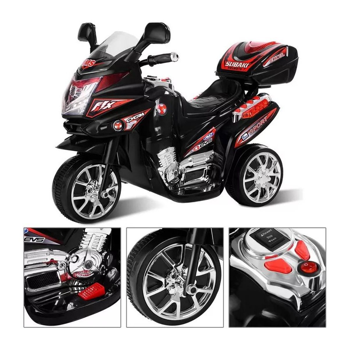 KIDSHOP - Moto Electrica Recargable C051-NG
