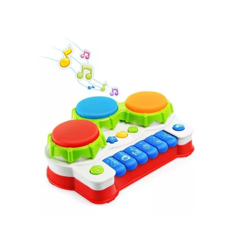 KIDSHOP - Piano Tambor Musical Para Bebe Juguete Didactico 9147-