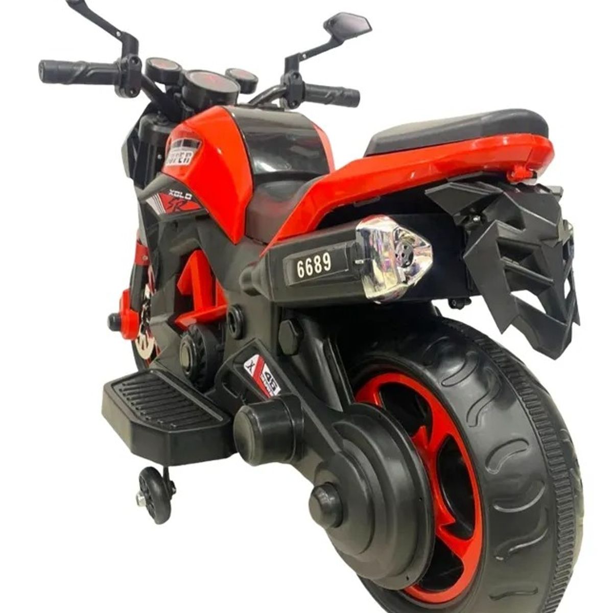 KIDSHOP - Moto Electrica Montable Recargble M2082 Blanco
