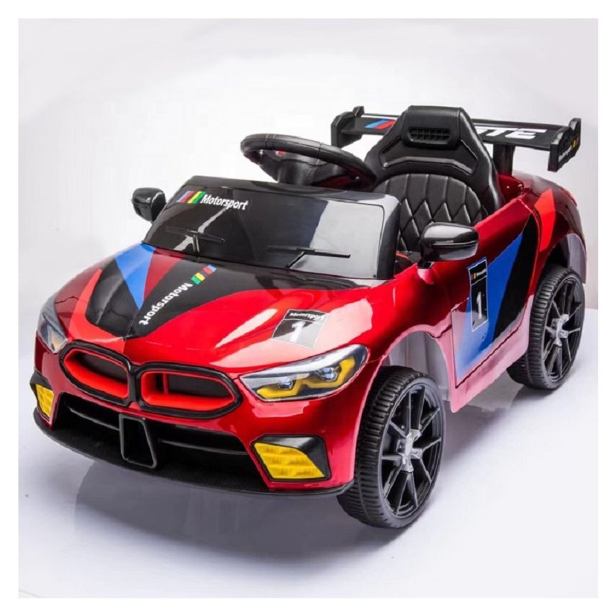 KIDSHOP - Carro Electrico Nino Recargable Montable ND002T Rojo