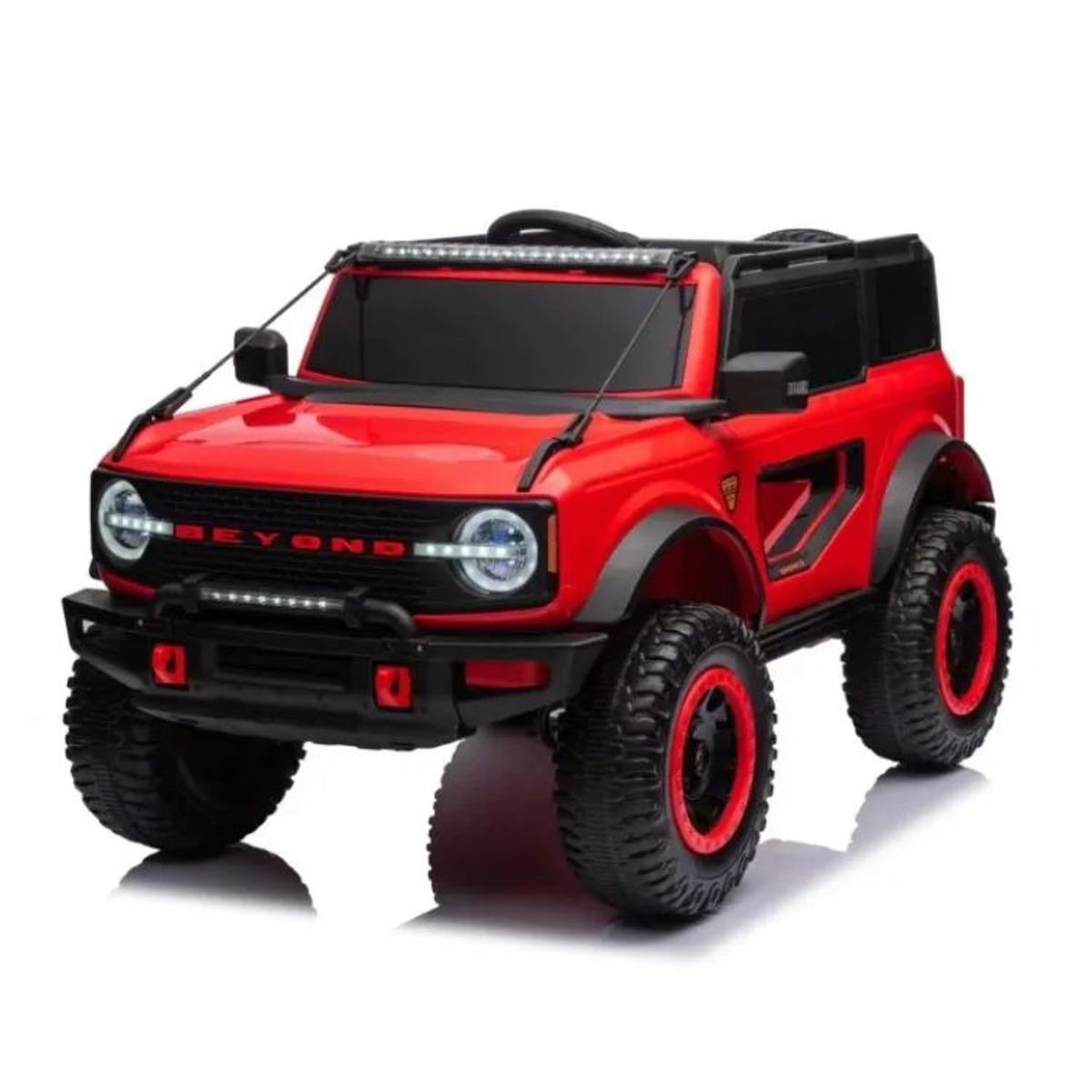 KIDSHOP - Carro Eléctrico Montable Niño Control 1 A 6 Años 5188B ROJO_.