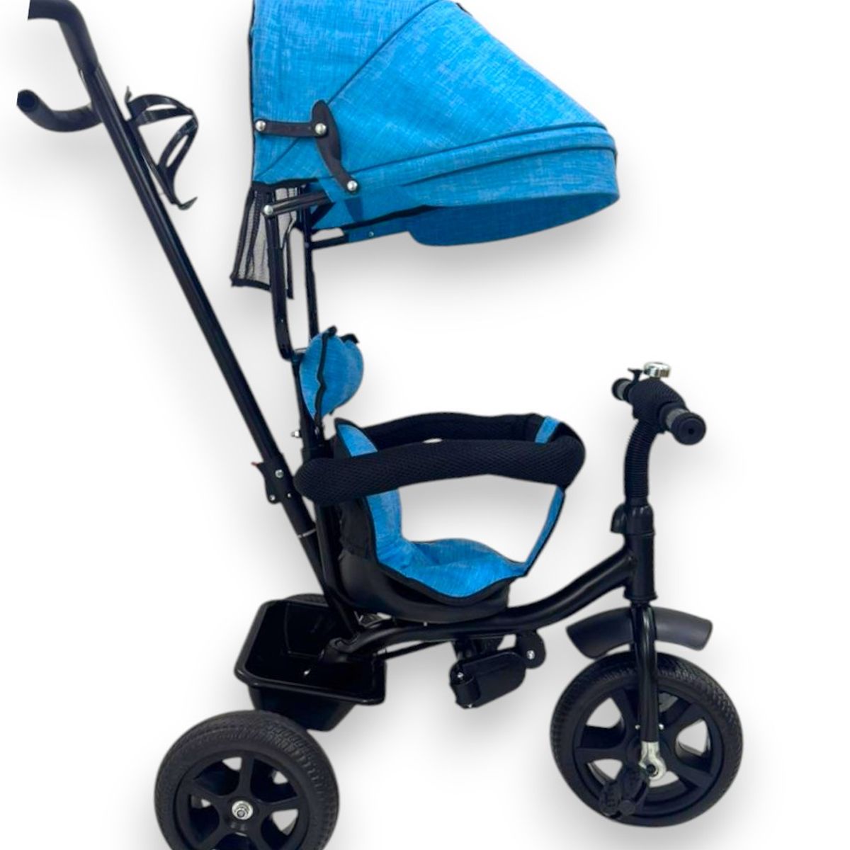 KIDSHOP - Triciclo Paseador Con Guía 6041-AZ