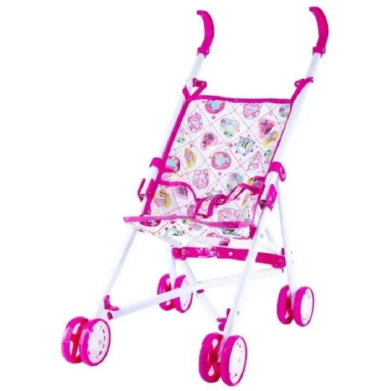 KIDSHOP - Coche Para Muñecas Bebés Juguete Metal C0-6617_.