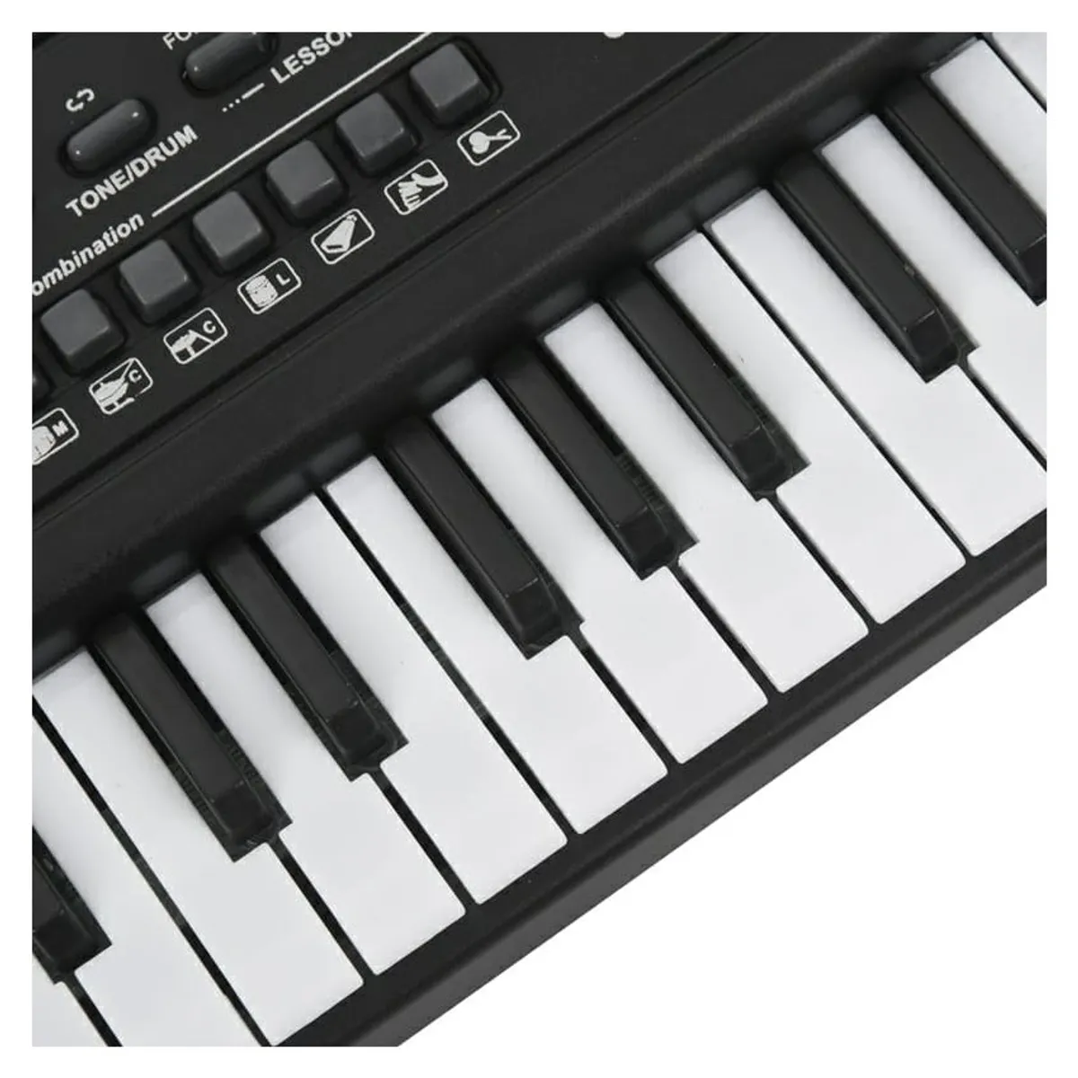 KIDSHOP - Teclado organeta piano electrónico 61 teclas micrófono HK-125966