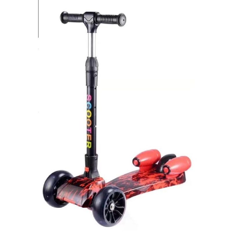 KIDSHOP - Patineta scooter niños niña manopatin bluetooth vapor sonido