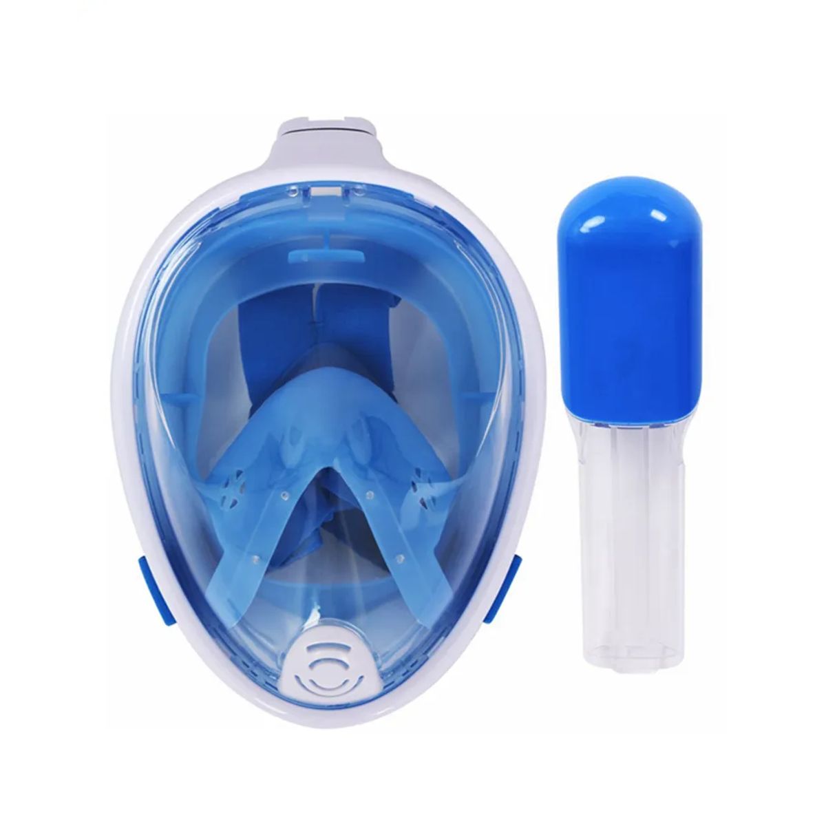 KIDSHOP - Mascara Buceo Snorkel Full Face Tula Go Pro NT-1 Azul