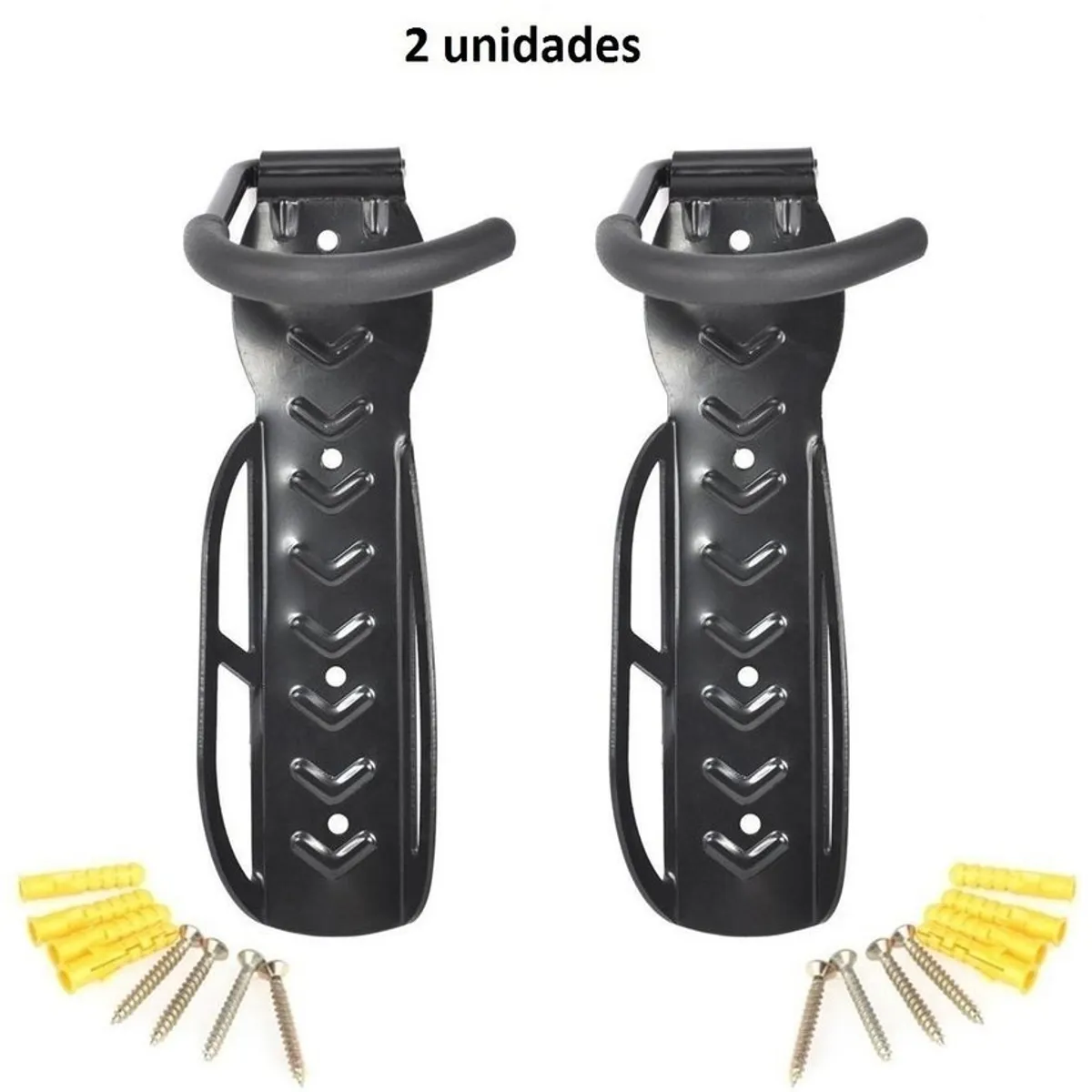 KIDSHOP - Soporte pared bicicleta 30 kg original 2 unidades 15645