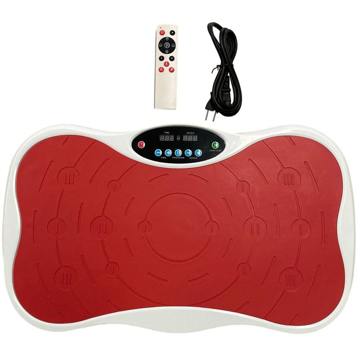 KIDSHOP - Plataforma vibratoria reductora grasa roja.
