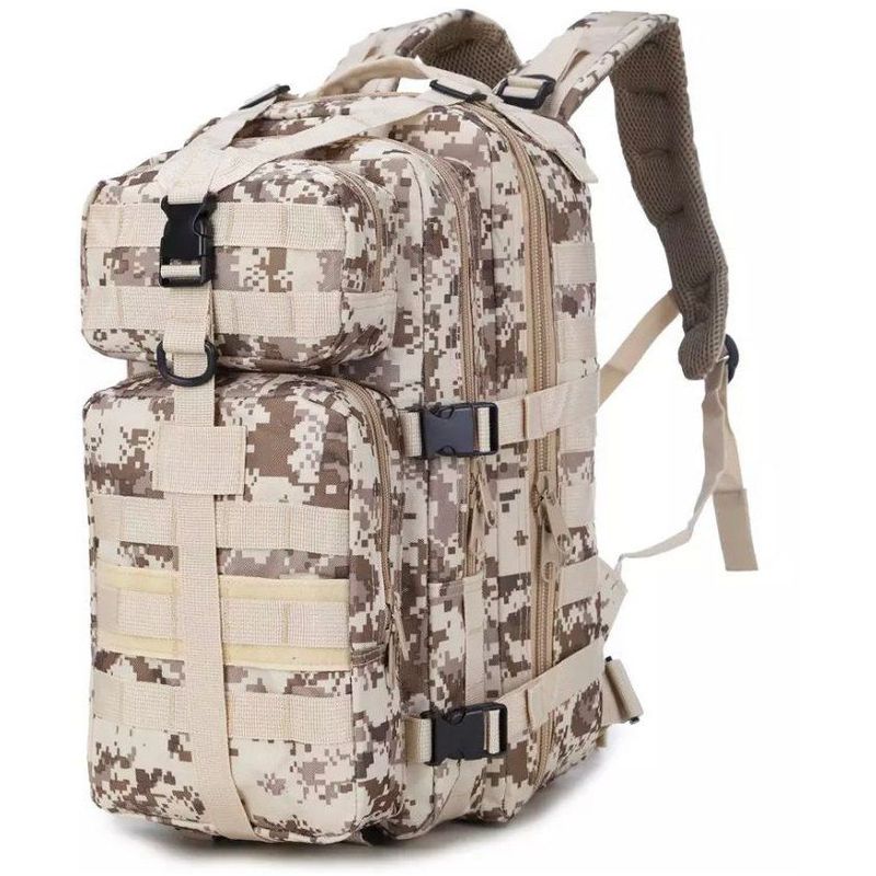 KIDSHOP - Mochila tactica militar morral  laptop 14 camu-beis