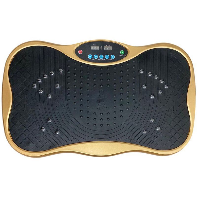 KIDSHOP - Plataforma vibratoria reductora grasa dorada