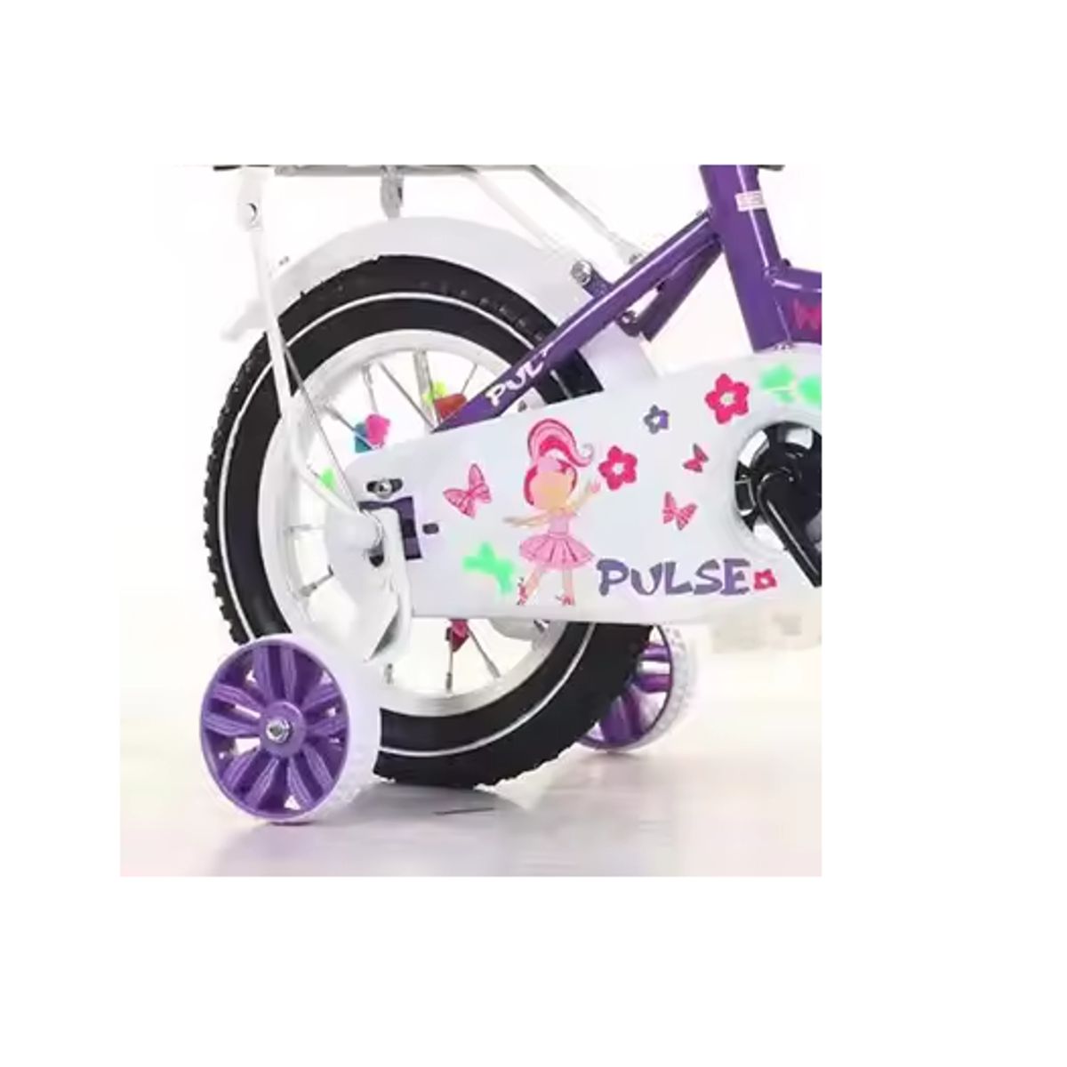 KIDSHOP - Bicicleta Infantil Con Canasta y Pito XKX Rin 20 Lila