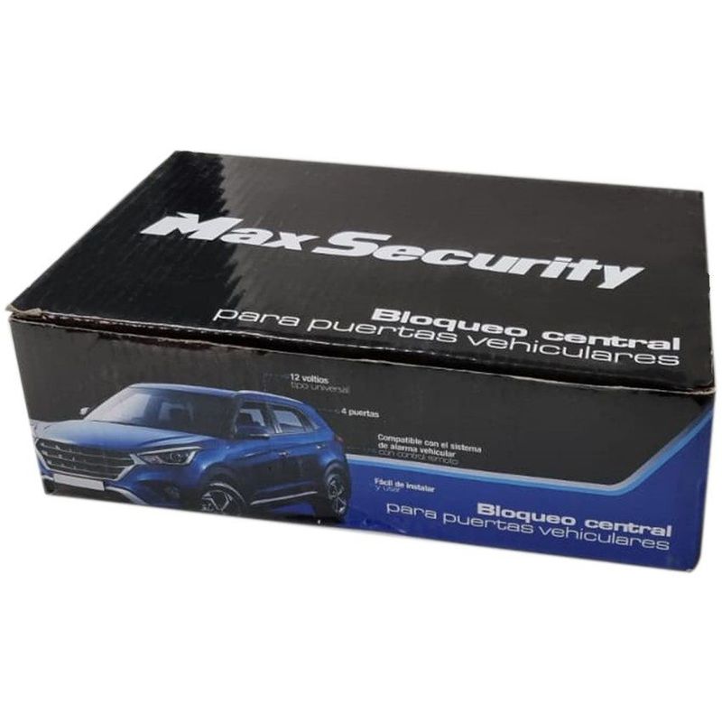 MAX SECURITY - Cierre centralizado bloqueo max security para puerta carro