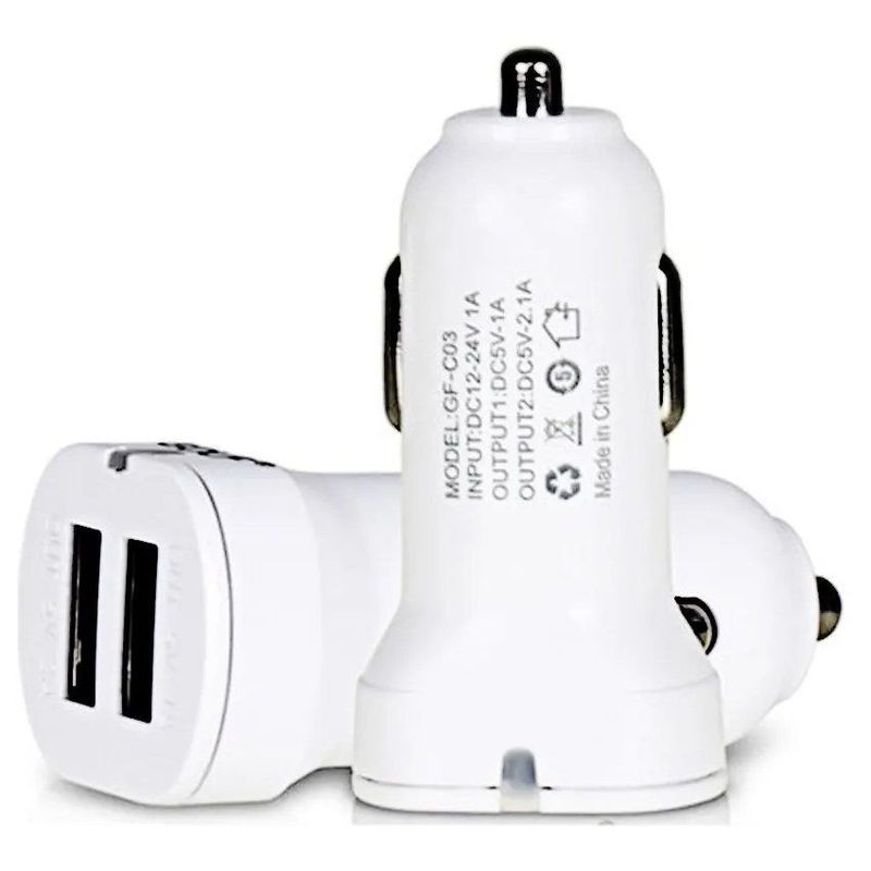 BOGO - Cargador celular bogo carro 2 puertos usb 3.1 androi