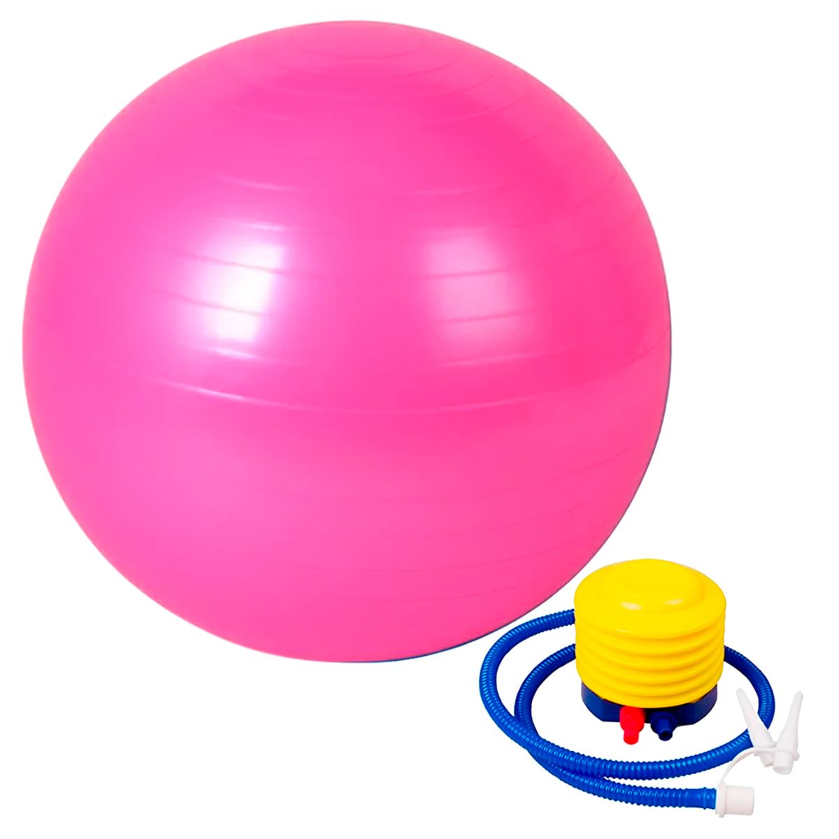GENERICO - Balón Pilates Para Ejercicio 65cm Gymball Gimnasio Rosado