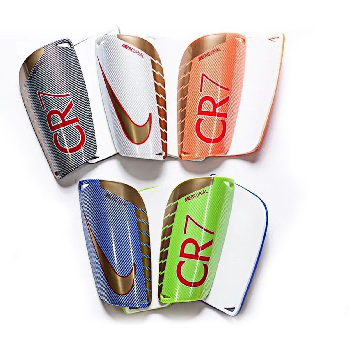 VITTORIA - Canillera fútbol mercurial 15cm diseñocolores proteccion