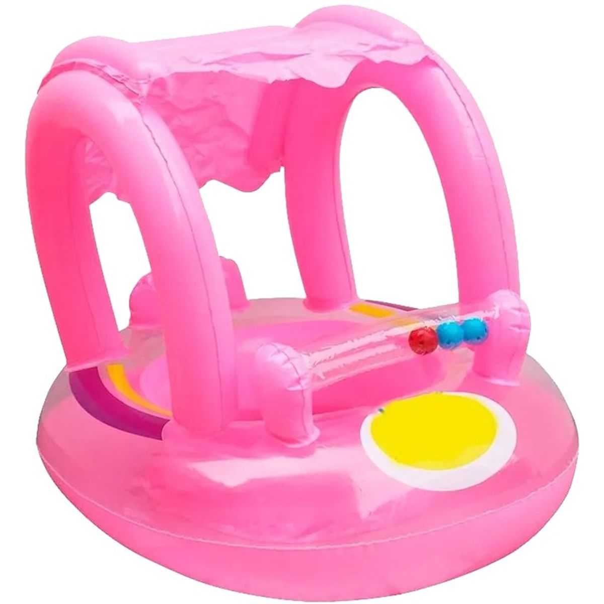 GENERICO - Bote Flotador Techo Shurkby Sonajero Bebé Original Float Rosa