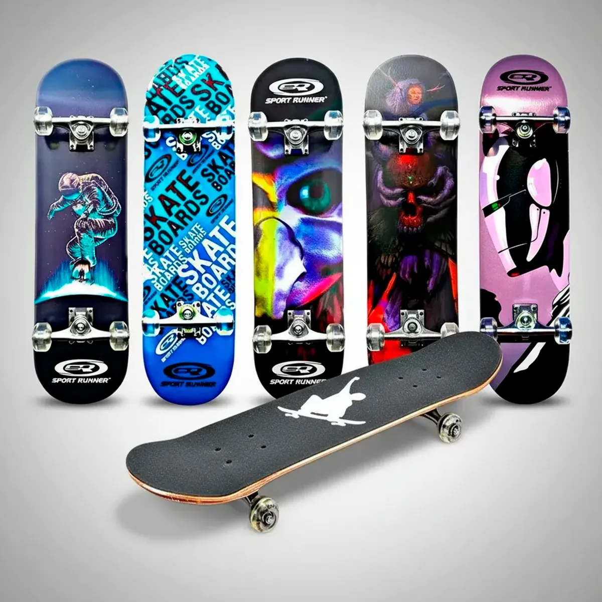 SPORT RUNNER - Tabla De Skate Patineta Sport Runner Diseño Semiprofesional.